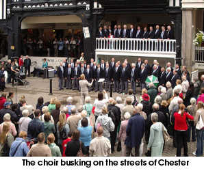 The Fron Male Voice Choir at Chester