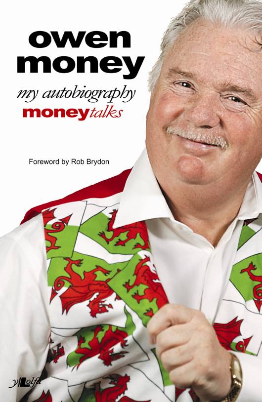 welsh comedian owen money bigraphy 'money talks' front cover detail
