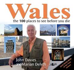 wales: the 100 places to see before you die, front cover detail