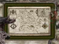 The old county map of Breconshire