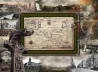 Old county map of Radnorshire