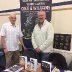 Nigel and I at the Llandeilo Book Fair.