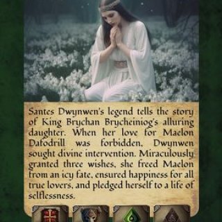 Santes Dwynwen: Patron Saint of Lovers