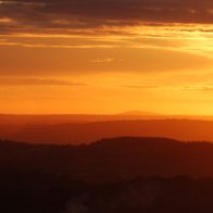 Preseli Sunset from Black Mountain