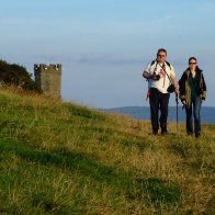 Better with Two ... walking back from Folly Tower, Pontypool