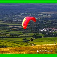 Paragliding over the Llyn