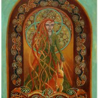 Melangell_of_the_Hares_ Jen_delyth_&copy;
