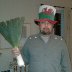 Mark Williams with local American leek