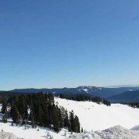 View From Mt Hood  Looking South East ( ish )