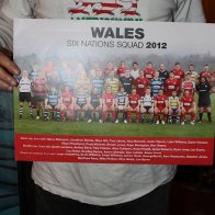 Wales Grand Slam 2012 Team - 6 Nations Poster