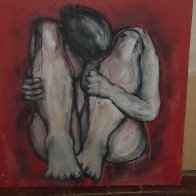 i cant get any smaller mixed media