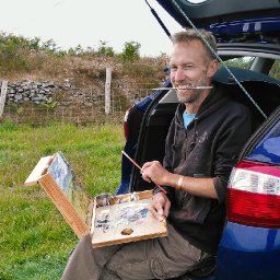 Welsh Artist Chris Chalk