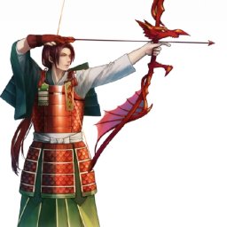 japanese-artists-give-wales-its-own-anime-samurai-for-the-tokyo-olympics